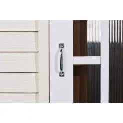 Wright Products Wood Screen Hardware Stainless Steel Self Closing Hinge and Latch Kit -Cheap The Cabinet Supply Store metallics wright products screen door accessories v29hss 44 1000