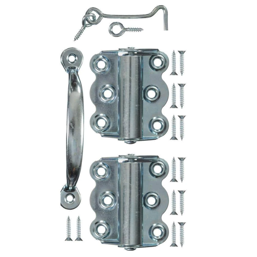 Wright Products Screen and Storm Door Set in Zinc Plated 3 Wright Products Screen and Storm Door Set in Zinc Plated