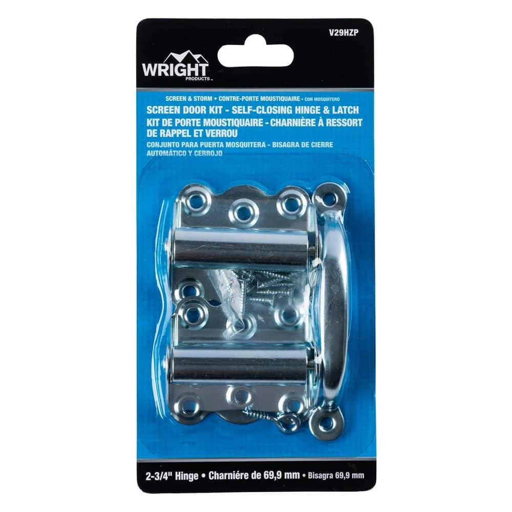 Wright Products Screen and Storm Door Set in Zinc Plated 4 Wright Products Screen and Storm Door Set in Zinc Plated - Image 2