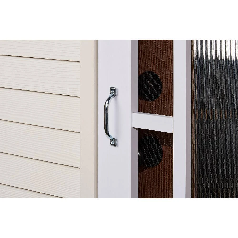 Wright Products 4-3/4 in. Screen Door Pull in Zinc Plated 6 Wright Products 4-3/4 in. Screen Door Pull in Zinc Plated - Image 4