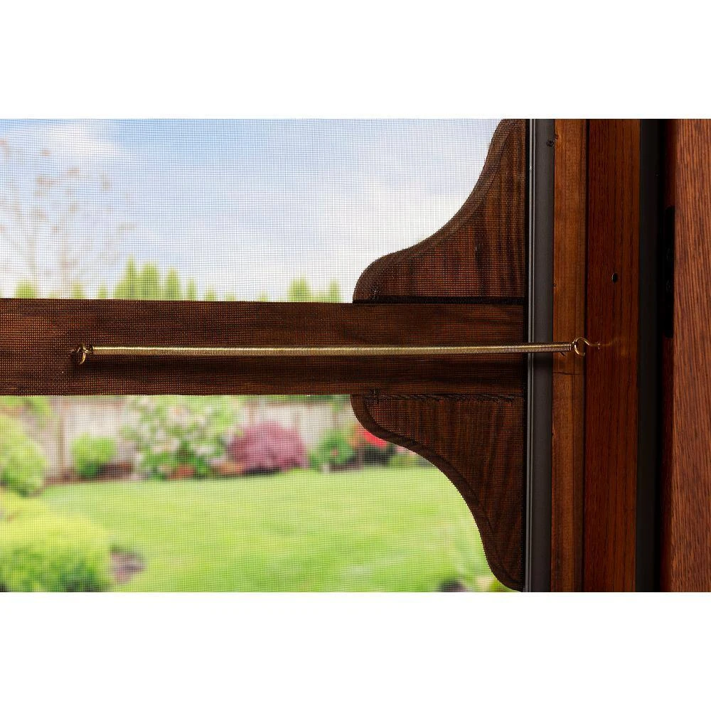 Wright Products Screen and Storm Door Set with Spring in Brass Plated 5 Wright Products Screen and Storm Door Set with Spring in Brass Plated - Image 3