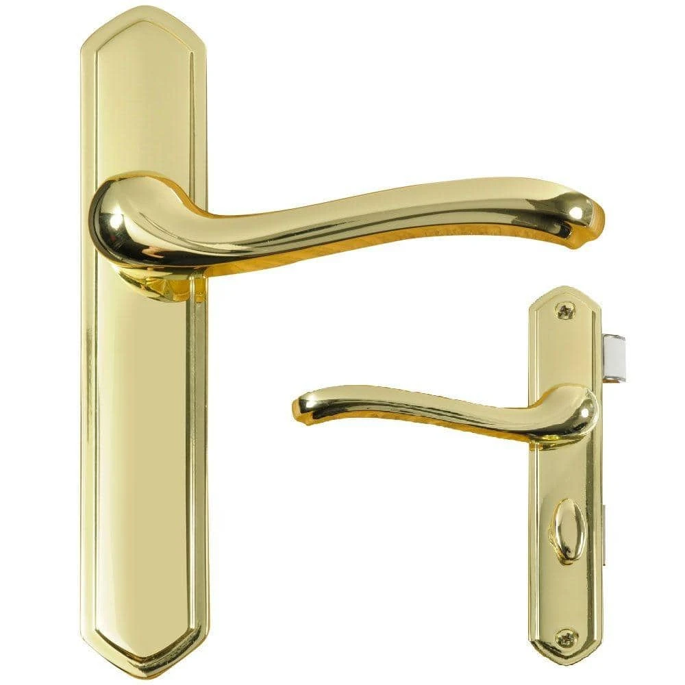 Wright Products Castellan Surface Latch in Brass 3 Wright Products Castellan Surface Latch in Brass
