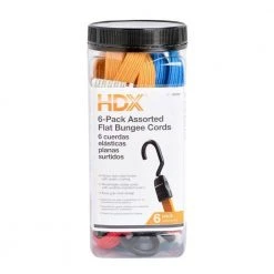 HDX Flat Bungee Cord Assortment (6-Piece)