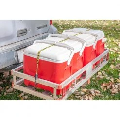 Keeper 48 in. Yellow and Black Flat Bungee Cord with Hooks -Cheap The Cabinet Supply Store multi keeper bungee cords 06118 44 1000