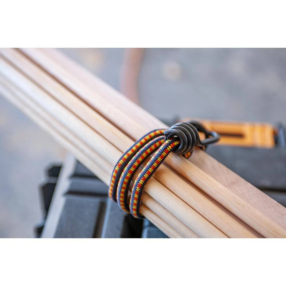 Keeper Assorted Size Multi-Color Bungee Cords with Hooks (12 Pack) 9 Keeper Assorted Size Multi-Color Bungee Cords with Hooks (12 Pack) - Image 7