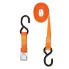 Keeper 1 in. x 15 ft. x 400 lbs. Cam Buckle Tie Down -Cheap The Cabinet Supply Store oranges peaches keeper cam buckle lashing straps 05115 64 1000