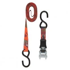 Keeper 1 in. x 12 ft. 500 lbs. Blaze Camo Ratchet Tie Down Strap (2 Pack)