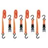Keeper 1 in. x 14 ft. 400 lbs. High Tension Ratchet Tie Down strap (4 Pack) 2 Keeper 1 in. x 14 ft. 400 lbs. High Tension Ratchet Tie Down strap (4 Pack) -Cheap The Cabinet Supply Store oranges peaches keeper ratchet straps 05505 64 1000