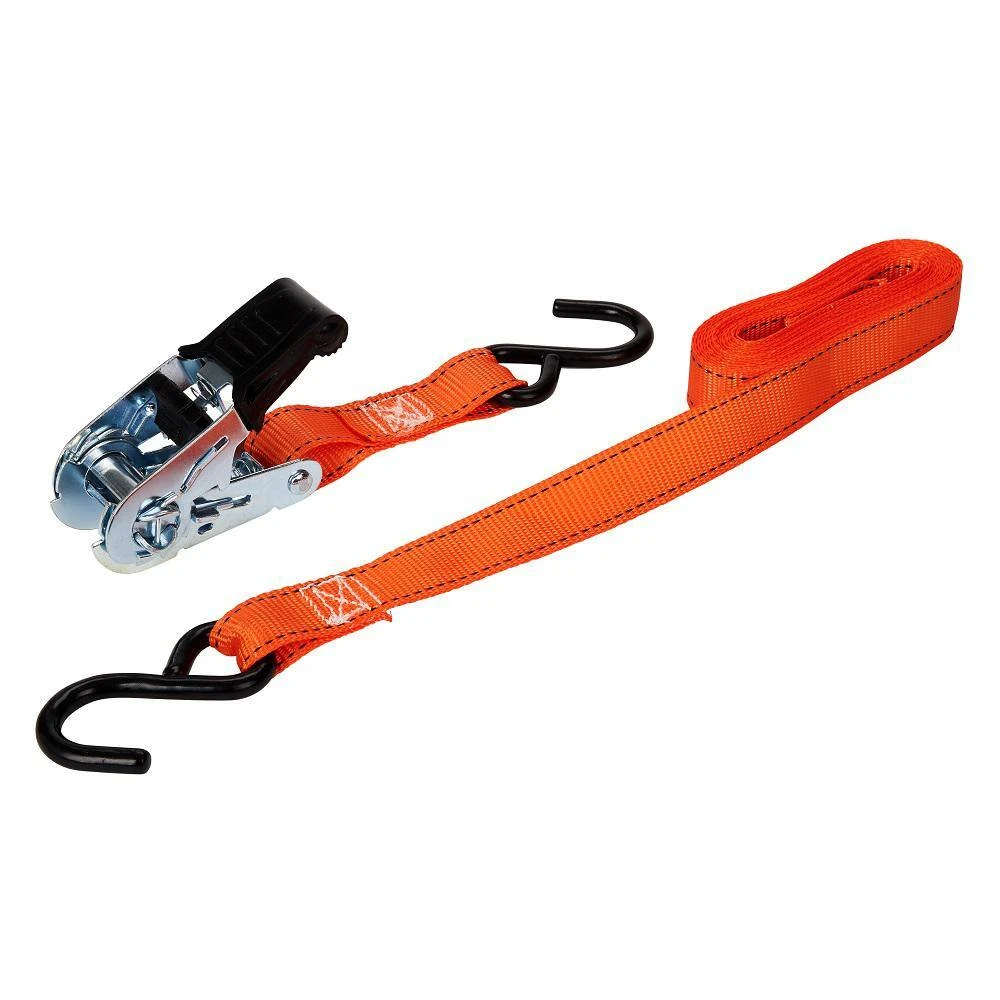 Keeper 1 in. x 14 ft. 400 lbs. High Tension Ratchet Tie Down strap (4 Pack) 4 Keeper 1 in. x 14 ft. 400 lbs. High Tension Ratchet Tie Down strap (4 Pack) - Image 2