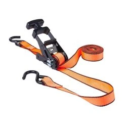 Keeper 1 in. x 12 ft. 500 lbs. HI-VIZ Ratchet Tie Down Strap