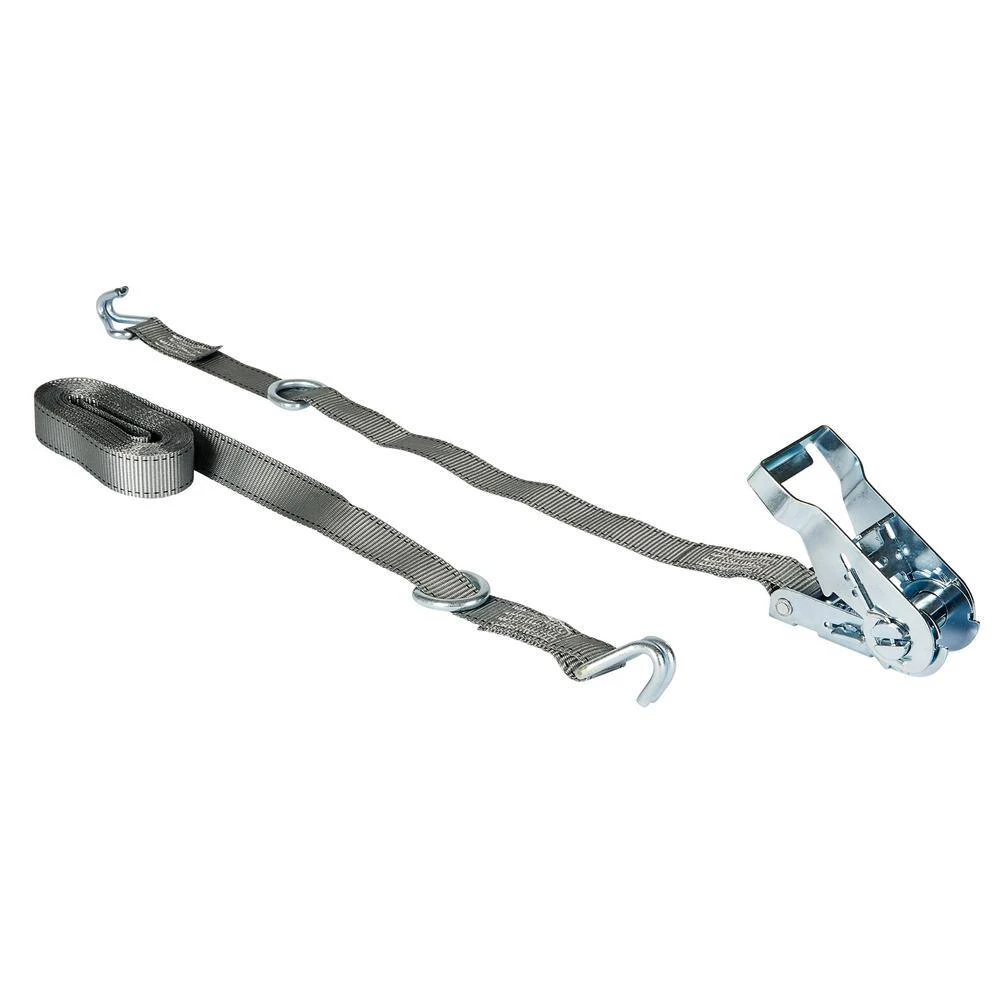 Keeper 1 in. x 15 ft. 666 lbs. Double J-Hook Ratchet Tie Down Strap (8 pack) 6 Keeper 1 in. x 15 ft. 666 lbs. Double J-Hook Ratchet Tie Down Strap (8 pack) - Image 4