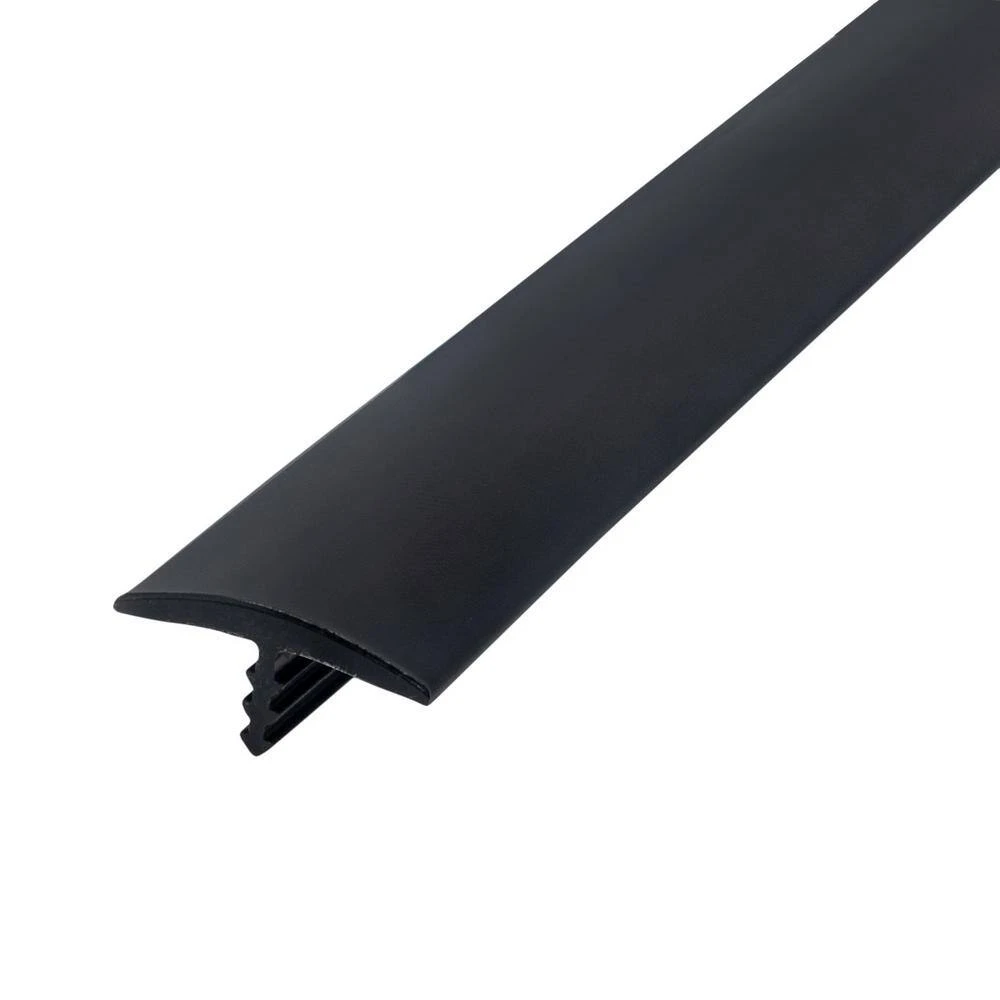 Outwater 13/16 in. Black Polyethylene Center Barb Hobbyist Pack Bumper Tee Moulding Edging 25 foot long Coil 3 Outwater 13/16 in. Black Polyethylene Center Barb Hobbyist Pack Bumper Tee Moulding Edging 25 foot long Coil