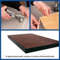 Outwater 7/8 in. Almond Polyethylene Center Barb Hobbyist Pack Bumper Tee Moulding Edging 25 foot long Coil 12 Outwater 7/8 in. Almond Polyethylene Center Barb Hobbyist Pack Bumper Tee Moulding Edging 25 foot long Coil -Cheap The Cabinet Supply Store outwater cabinet bumpers 3p1 27 01749 66 1000