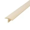 Outwater 5/8 in. Almond Polyethylene Center Barb Hobbyist Pack Bumper Tee Moulding Edging 25 foot long Coil -Cheap The Cabinet Supply Store outwater cabinet bumpers 3p1 27 01766 64 1000