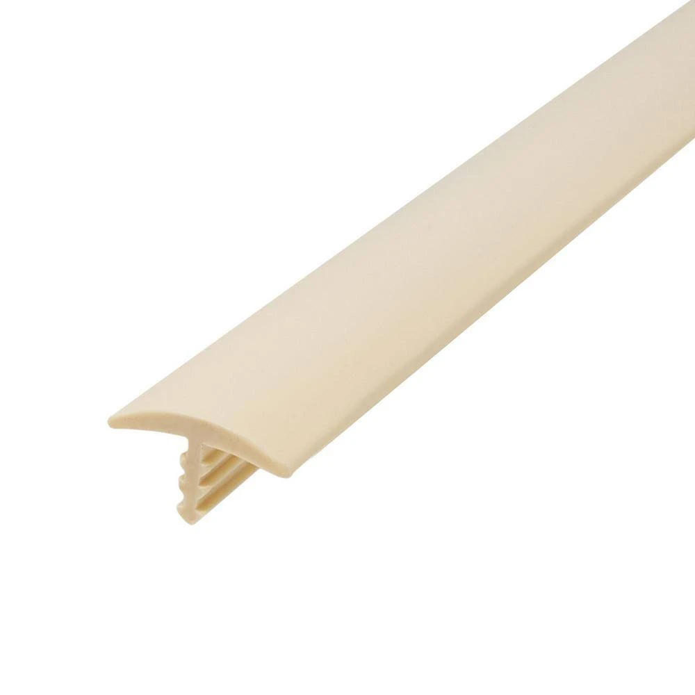 Outwater 5/8 in. Almond Polyethylene Center Barb Hobbyist Pack Bumper Tee Moulding Edging 25 foot long Coil 3 Outwater 5/8 in. Almond Polyethylene Center Barb Hobbyist Pack Bumper Tee Moulding Edging 25 foot long Coil