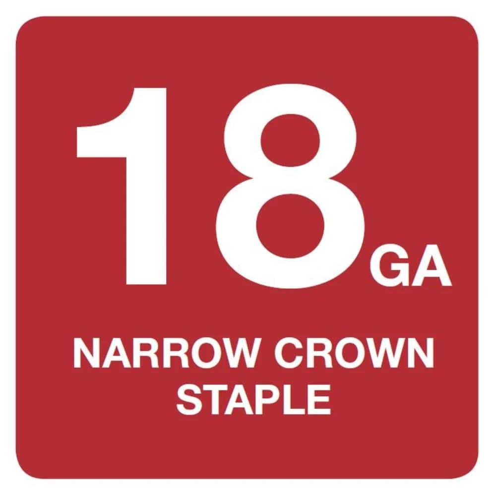 Porter-Cable 18-Gauge x 7/8 in. Narrow Crown Staple 1000 per Box 4 Porter-Cable 18-Gauge x 7/8 in. Narrow Crown Staple 1000 per Box - Image 2