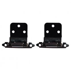 South Main Hardware Oil Rubbed Bronze 3/8 in. Inset Hinge (10-Pairs) -Cheap The Cabinet Supply Store south main hardware cabinet hinges sh7114 or inset 10 1f 1000