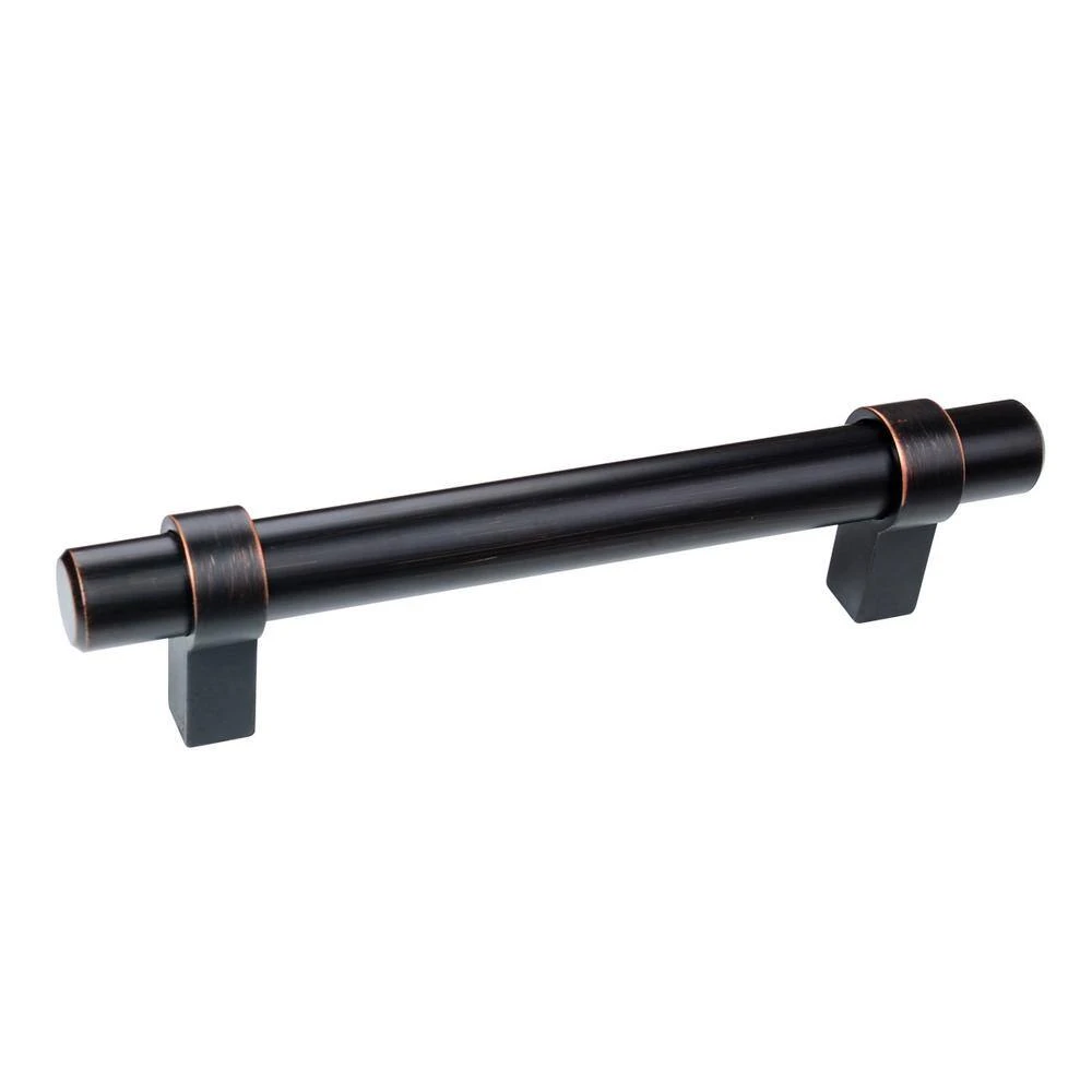South Main Hardware 4 in. (102 mm) Center-to-Center Oil Rubbed Bronze Modern Straight Bar Cabinet Pull (25-Pack) 6 South Main Hardware 4 in. (102 mm) Center-to-Center Oil Rubbed Bronze Modern Straight Bar Cabinet Pull (25-Pack) - Image 4