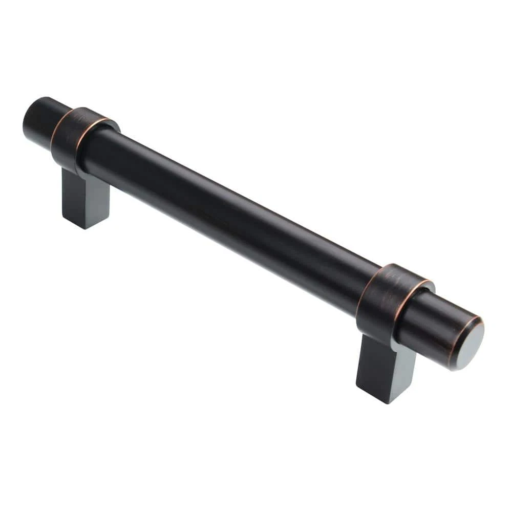 South Main Hardware 4 in. (102 mm) Center-to-Center Oil Rubbed Bronze Modern Straight Bar Cabinet Pull (25-Pack) 5 South Main Hardware 4 in. (102 mm) Center-to-Center Oil Rubbed Bronze Modern Straight Bar Cabinet Pull (25-Pack) - Image 3