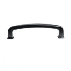 South Main Hardware 3.75 in. (95 mm) Center-to-Center Flat Black Modern Drawer Pull (25-pack) -Cheap The Cabinet Supply Store south main hardware drawer pulls sh7903 75 fb 25 4f 1000