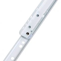 South Main Hardware 20 in. White Coated Stainless Steel Euro Bottom Mount Drawer Slides 1-Pair (2 Pieces) -Cheap The Cabinet Supply Store south main hardware drawer slides slide r 20 1f 1000