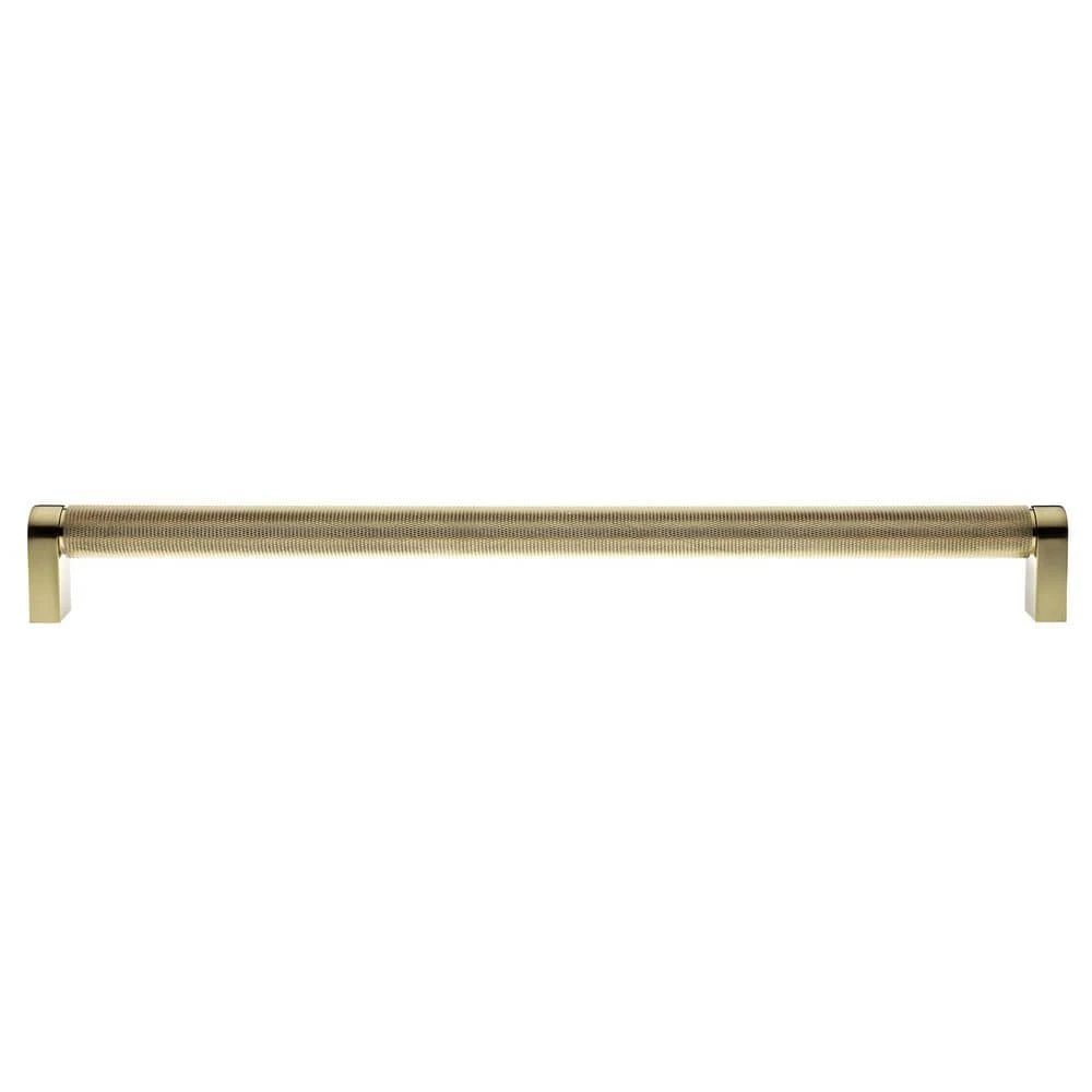 Sumner Street Home Hardware Kent Knurled 16 in. (406 mm) Center-To-Center Satin Brass Appliance Pull 5 Sumner Street Home Hardware Kent Knurled 16 in. (406 mm) Center-To-Center Satin Brass Appliance Pull - Image 3