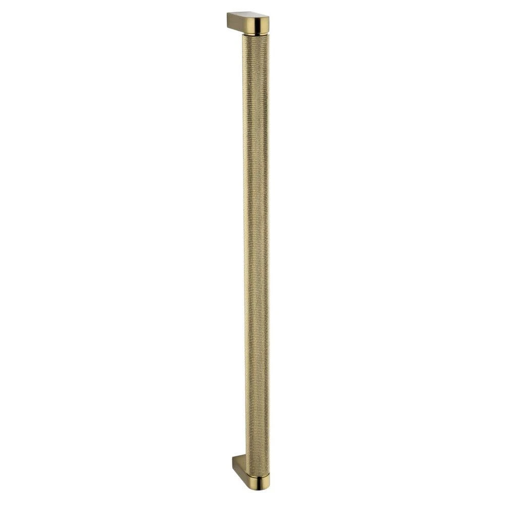 Sumner Street Home Hardware Kent Knurled 16 in. (406 mm) Center-To-Center Satin Brass Appliance Pull 3 Sumner Street Home Hardware Kent Knurled 16 in. (406 mm) Center-To-Center Satin Brass Appliance Pull