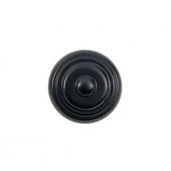 Sumner Street Home Hardware Garner 1-9/16 in. Matte Black Round Cabinet Knob -Cheap The Cabinet Supply Store sumner street home hardware cabinet knobs rl020340 1d 1000