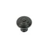 Sumner Street Home Hardware Garner 1-9/16 in. Matte Black Round Cabinet Knob