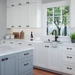 Sumner Street Home Hardware Boise 1-1/4 in. Oil Rubbed Bronze Square Cabinet Knob -Cheap The Cabinet Supply Store sumner street home hardware cabinet knobs rl020661 77 1000