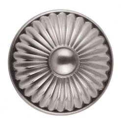 Sumner Street Home Hardware Belmont 1-1/2 in. Satin Nickel Round Cabinet Knob
