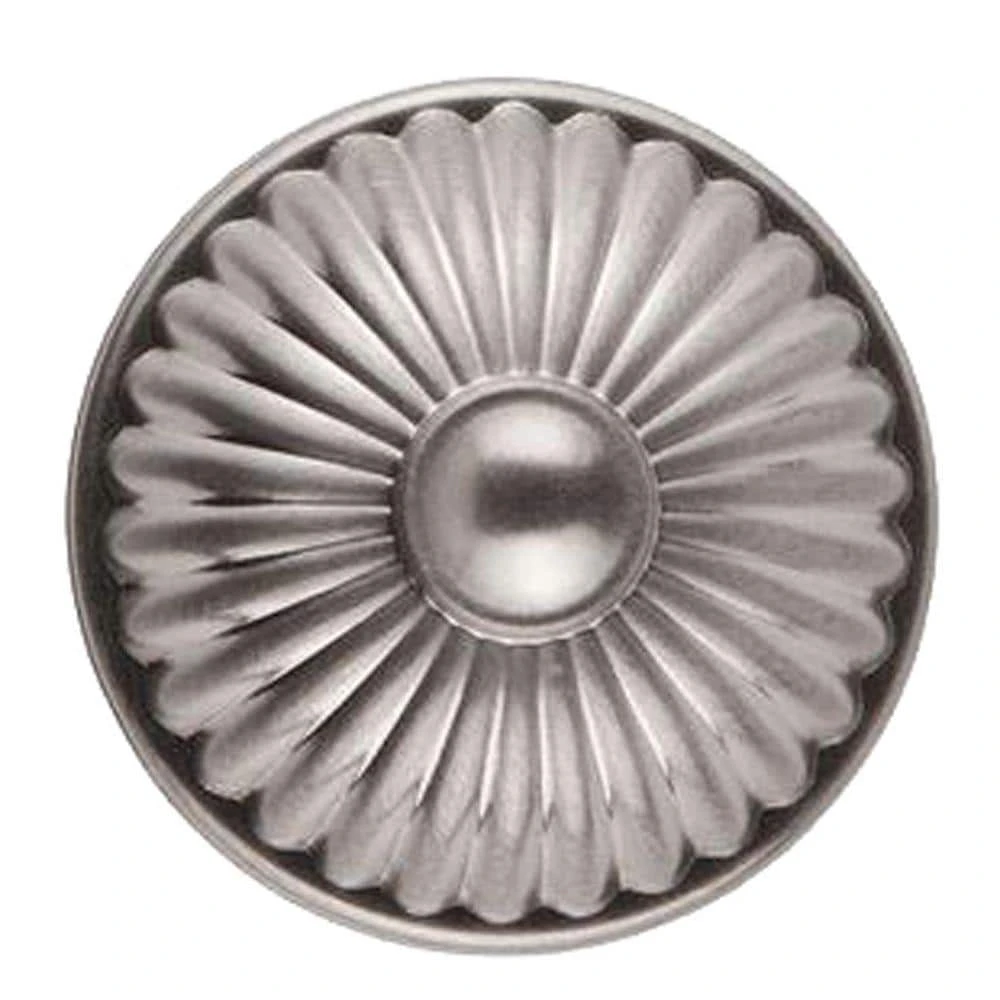 Sumner Street Home Hardware Belmont 1-1/2 in. Satin Nickel Round Cabinet Knob 3 Sumner Street Home Hardware Belmont 1-1/2 in. Satin Nickel Round Cabinet Knob