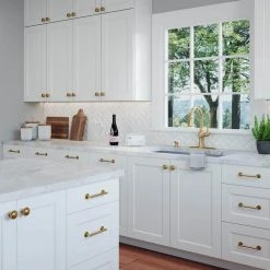 Sumner Street Home Hardware Minted 1.125 in. Satin Brass Small Knob 13 Sumner Street Home Hardware Minted 1.125 in. Satin Brass Small Knob -Cheap The Cabinet Supply Store sumner street home hardware cabinet knobs rl060032 31 1000