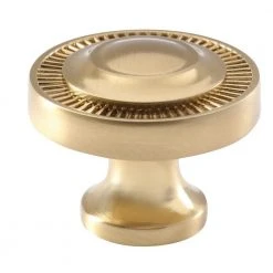 Sumner Street Home Hardware Minted 1.5 in. Satin Brass Large Knob -Cheap The Cabinet Supply Store sumner street home hardware cabinet knobs rl060063 a0 1000