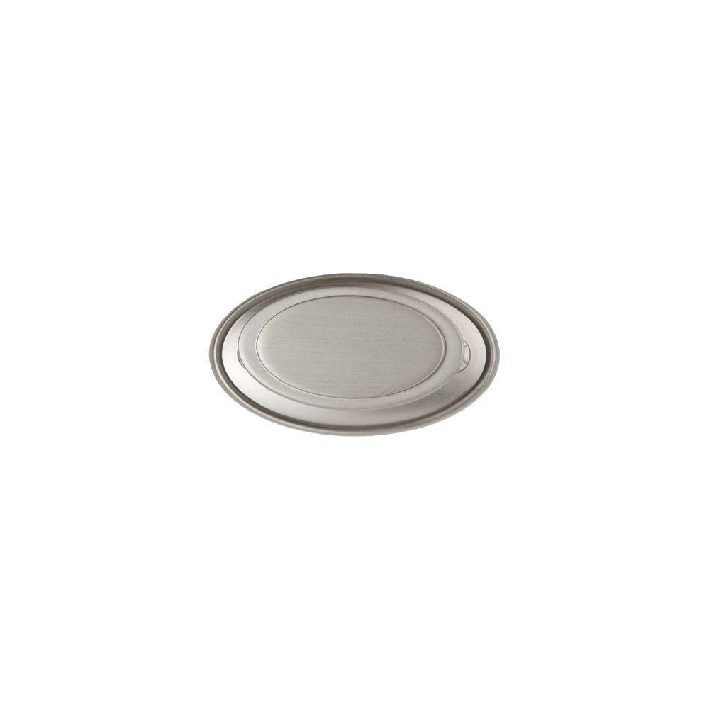 Sumner Street Home Hardware Ovaline 2 in. Satin Nickel Large Knob 5 Sumner Street Home Hardware Ovaline 2 in. Satin Nickel Large Knob - Image 3