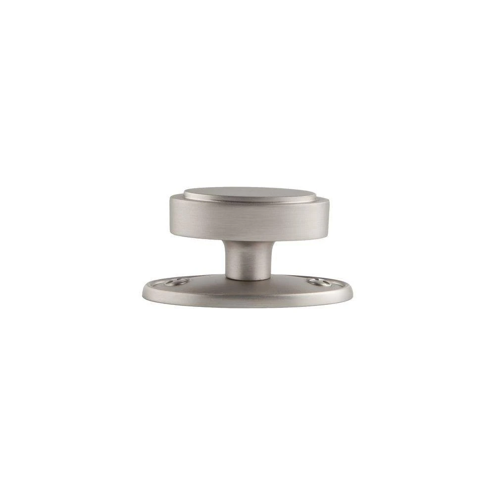 Sumner Street Home Hardware Ovaline 2 in. Satin Nickel Large Knob 4 Sumner Street Home Hardware Ovaline 2 in. Satin Nickel Large Knob - Image 2