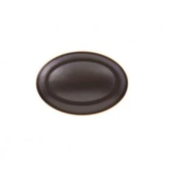 Sumner Street Home Hardware Symmetry 1-1/2 in. Oval Oil Rubbed Bronze Knob