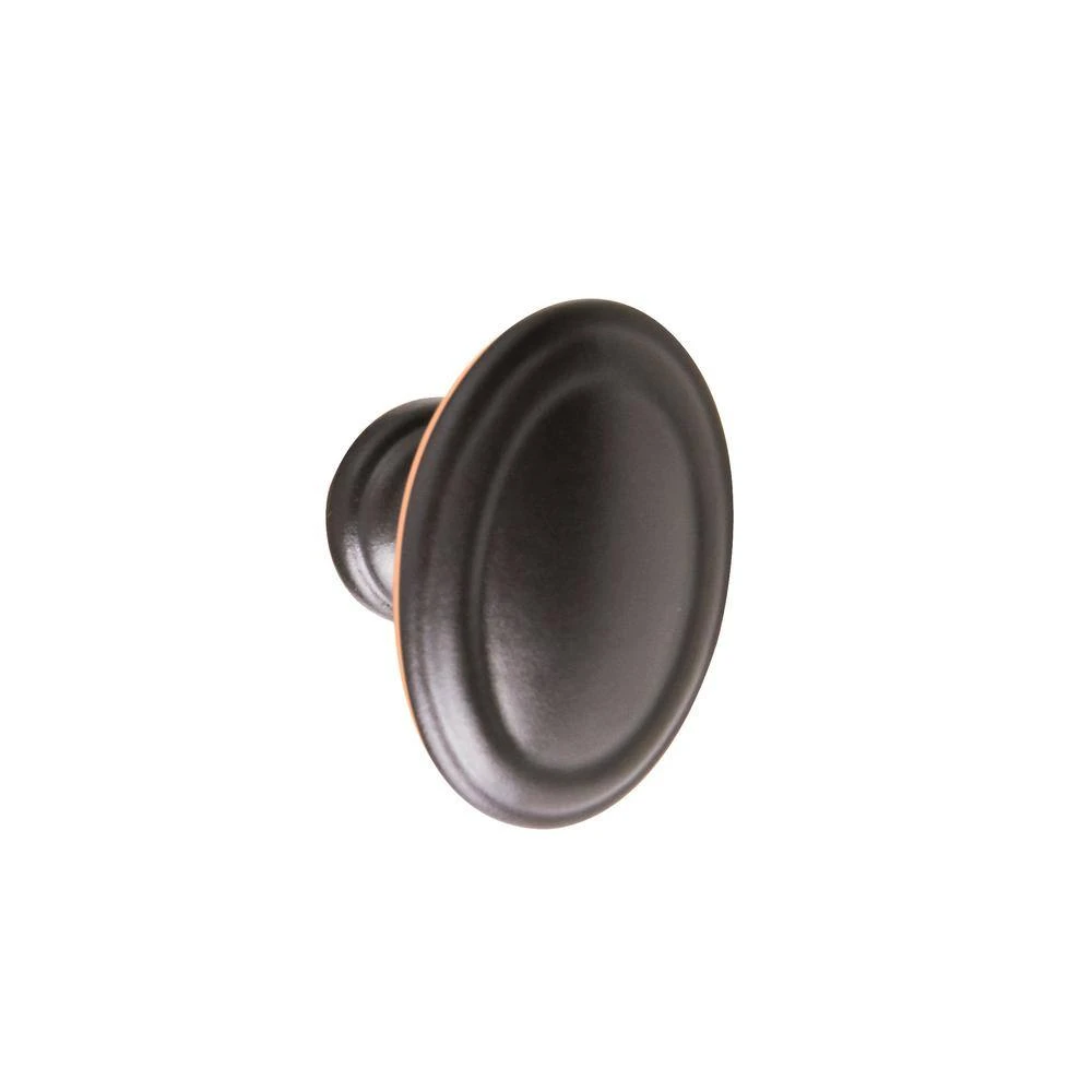 Sumner Street Home Hardware Symmetry 1-1/2 in. Oval Oil Rubbed Bronze Knob 7 Sumner Street Home Hardware Symmetry 1-1/2 in. Oval Oil Rubbed Bronze Knob - Image 5