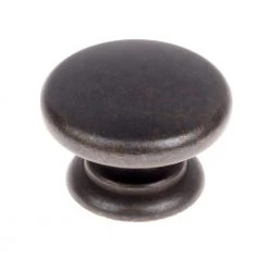 Sumner Street Home Hardware Rustic 1-1/2 in. Antique Brass Cabinet Knob