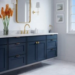 Sumner Street Home Hardware Oversized Ethan 1-5/8 in. Satin Brass Round Cabinet Knob 15 Sumner Street Home Hardware Oversized Ethan 1-5/8 in. Satin Brass Round Cabinet Knob -Cheap The Cabinet Supply Store sumner street home hardware cabinet knobs rl062050 1f 1000