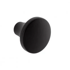 Sumner Street Home Hardware Lancaster 1.125 in. Matte Black Round Cabinet Knob