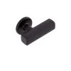 Sumner Street Home Hardware Flynn 1-7/8 in. Matte Black Cabinet Knob