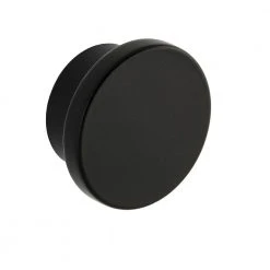 Sumner Street Home Hardware Ethan Oversized 1 5/8 Matte Black Disc Cabinet Knob (10 Pack)