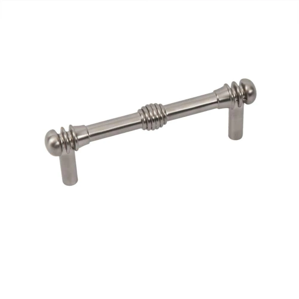 Sumner Street Home Hardware Charlotte 3-1/4 in. Center-to-Center Satin Nickel Pull 3 Sumner Street Home Hardware Charlotte 3-1/4 in. Center-to-Center Satin Nickel Pull