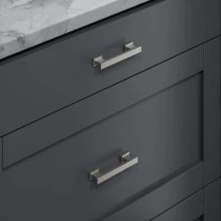 Sumner Street Home Hardware High Desert 3-1/2 in. Satin Nickel Drawer Pull (10-Pack) -Cheap The Cabinet Supply Store sumner street home hardware drawer pulls rl022313 44 1000