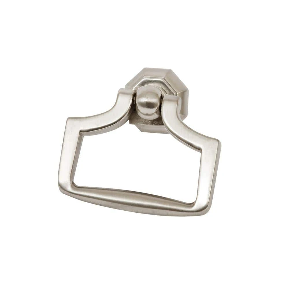 Sumner Street Home Hardware Symmetry 2-1/4 in. Octagon Satin Nickel Ring Pull 5 Sumner Street Home Hardware Symmetry 2-1/4 in. Octagon Satin Nickel Ring Pull - Image 3