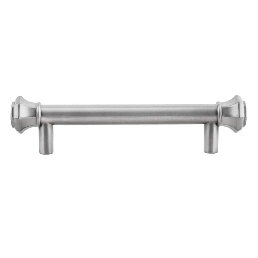 Sumner Street Home Hardware Octagon 3-1/2 in. 89 mm Center-to-Center Satin Nickel Pull 3 Sumner Street Home Hardware Octagon 3-1/2 in. 89 mm Center-to-Center Satin Nickel Pull