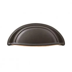 Sumner Street Home Hardware Symm Etry 3 in. Center-to-Center Oil Rubbed Bronze Cup Pull