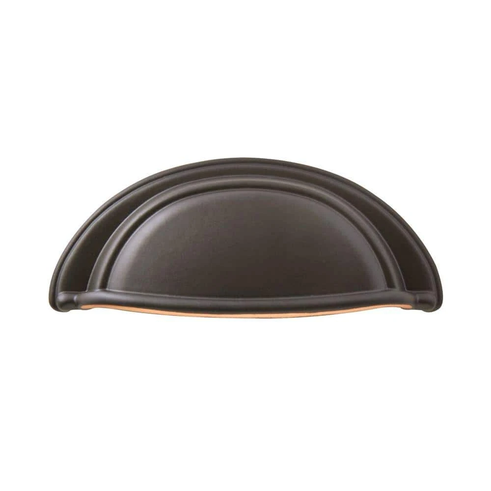 Sumner Street Home Hardware Symm Etry 3 in. Center-to-Center Oil Rubbed Bronze Cup Pull 3 Sumner Street Home Hardware Symm Etry 3 in. Center-to-Center Oil Rubbed Bronze Cup Pull