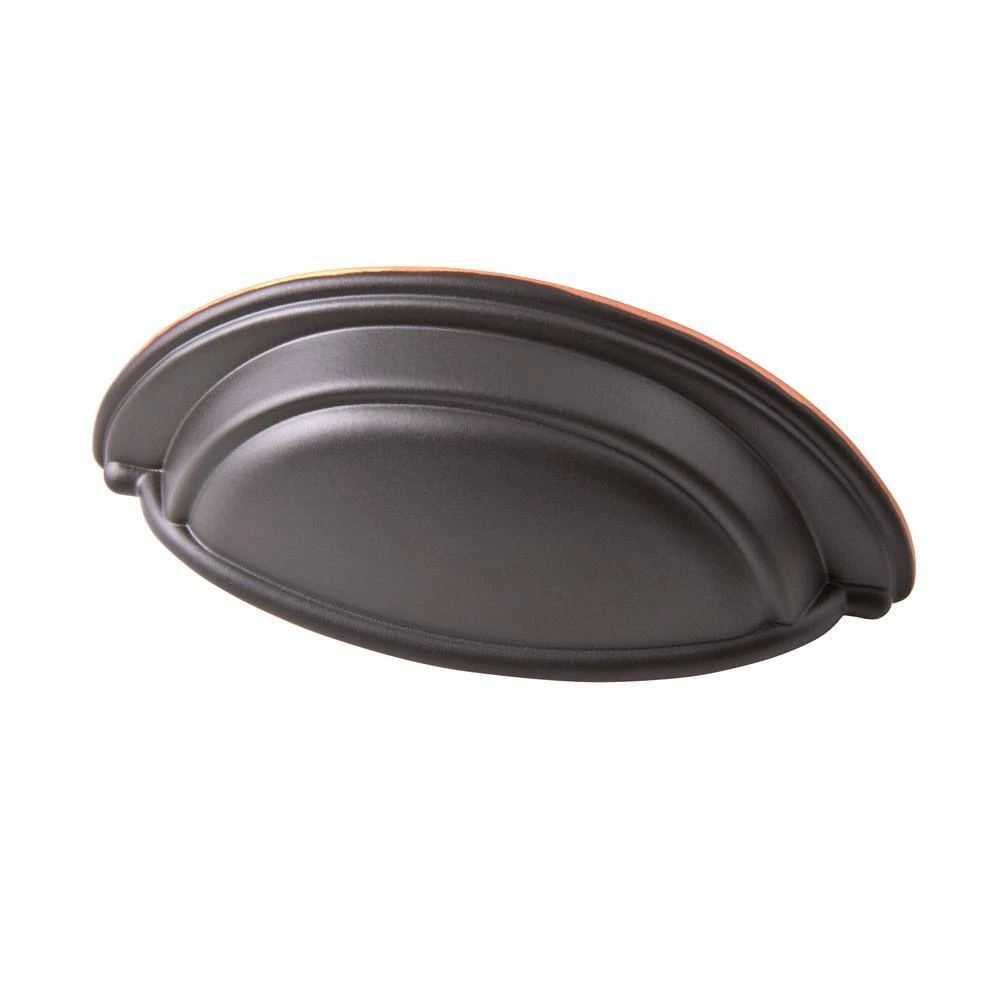 Sumner Street Home Hardware Symm Etry 3 in. Center-to-Center Oil Rubbed Bronze Cup Pull 7 Sumner Street Home Hardware Symm Etry 3 in. Center-to-Center Oil Rubbed Bronze Cup Pull - Image 5